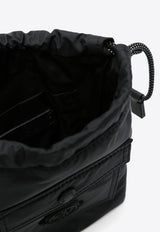 Moncler Makaio Logo-Patch Messenger Bag
 J109A5L00003M3815_999 Black