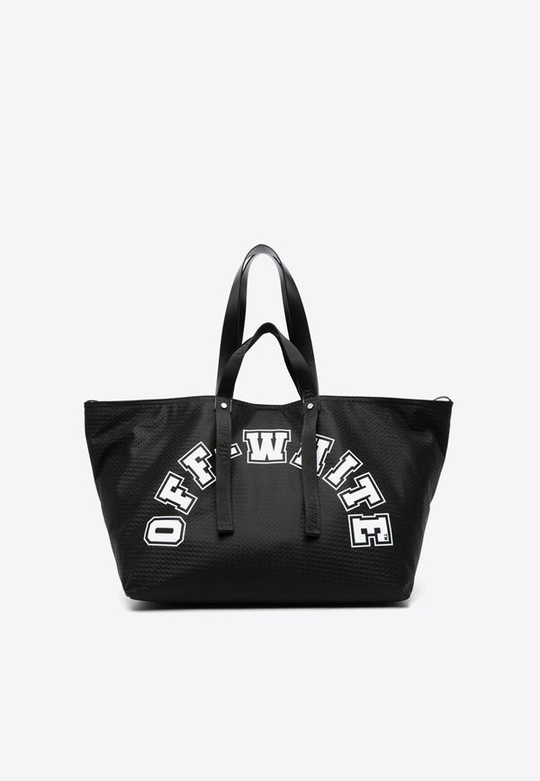 Off-White Day Off Logo-Print Tote Bag OMNA198S24FAB001_1001 Black