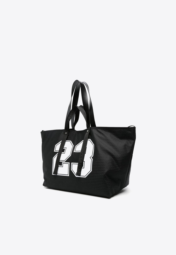 Off-White Day Off Logo-Print Tote Bag OMNA198S24FAB001_1001 Black