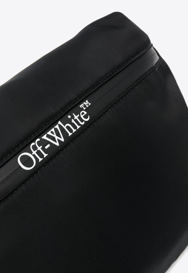 Off-White Logo-Print Belt Bag OMNO037S24FAB001_1000 Black