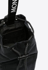 Moncler Logo-Patch Bucket Bag J109A6B00006M3815_999 Black