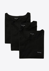 Paul Smith Basic Logo T-shirts - Set of 3 Black M1A389M3PK_79