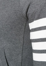 Thom Browne 4-bar Stripes Zip-Up Hoodie Gray MJT022H00535_025