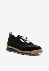 Thom Browne Alumni Paneled Sneakers Black MFD271BF0488_001