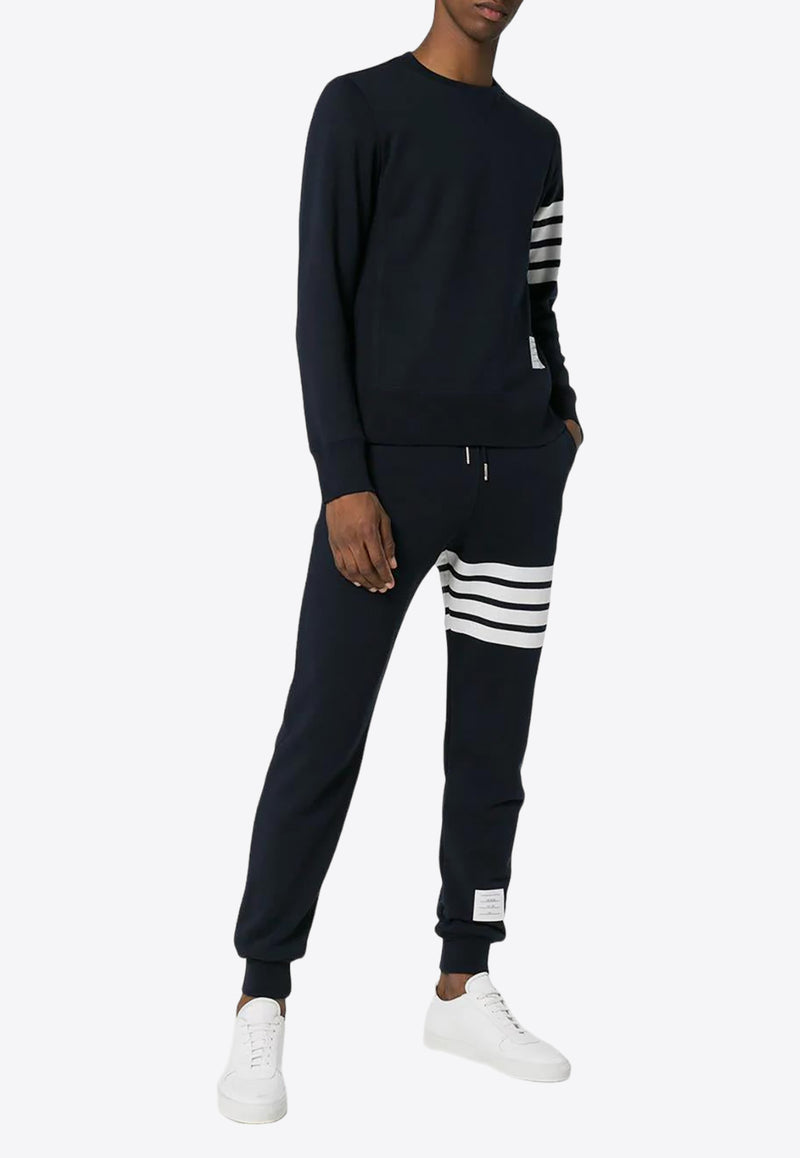 Thom Browne 4-bar Stripes Track Pants Navy MJQ008H00535_461