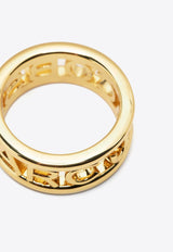 Marc Jacobs The Monogram Metal Ring J403MT1RE22_710 Gold