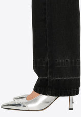 Isabel Marant Irina Straight-Leg Faded Jeans Black PA0340FAB2H01I_02FK