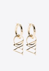 Off-White OW Drop Earrings Gold OWOD284S24MET001_7600