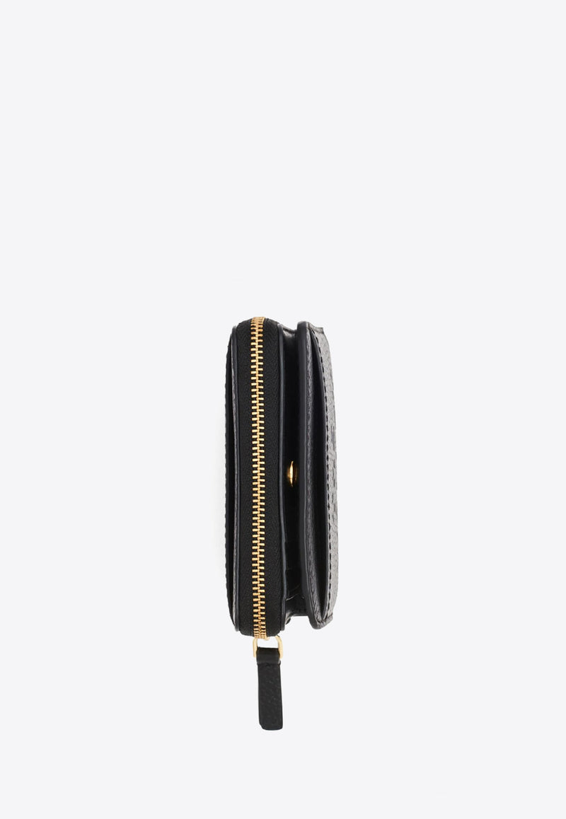 Marc Jacobs Mini Compact Leather Wallet 2R3SMP044S10_001 Black