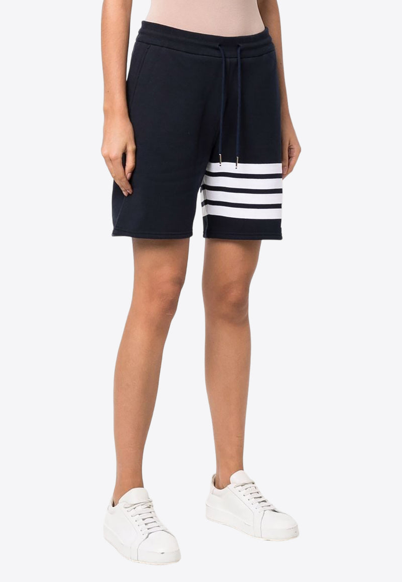 Thom Browne 4-bar Stripes Track Shorts Navy FJQ056A00535_415