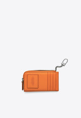 Marc Jacobs Grained Leather Top Zip Wallet 2S4SMP010S02_818 Tangerine