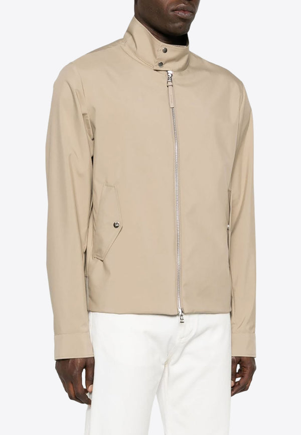 Moncler Chaberton Appliqué-Logo Jacket J10911A00142597IF_23O Beige