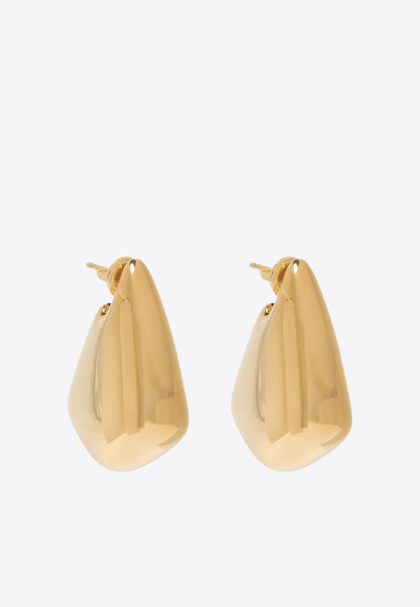 Bottega Veneta Small Fin Earrings 786204VAHU0 8120 Gold