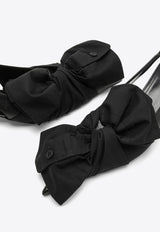 Balenciaga Knife Chemise 40 Slingback Pumps Black 786223WB1H1/O_BALEN-1000