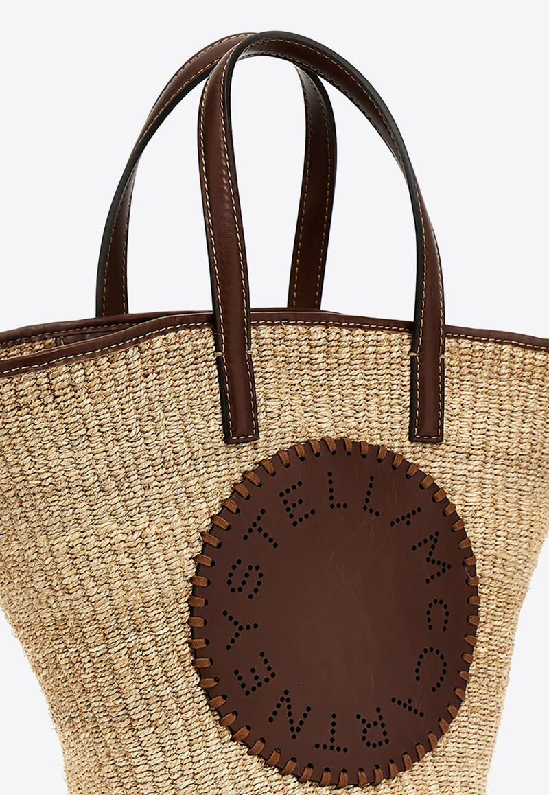 Stella McCartney Abaca Basket Tote Bag Natural 7B0082WP0374_9500