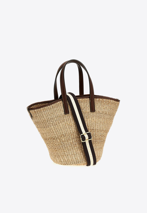Stella McCartney Abaca Basket Tote Bag Natural 7B0082WP0374_9500