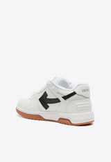 Off-White Out of Office Paneled Leather Sneakers White OMIA189C99LEA011_0110