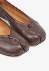 Maison Margiela Tabi Calf Leather Ballet Flats Brown S58WZ0127P6378_T2264
