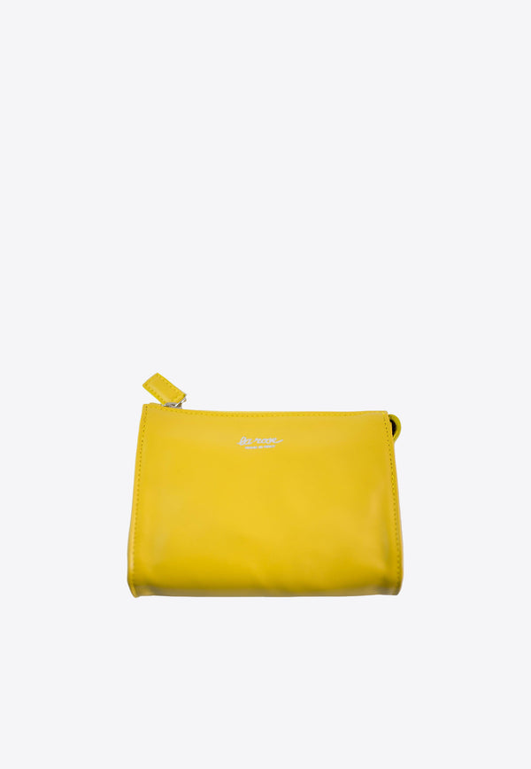 La Rose Leather Make-Up Pouch  Yellow 50131_28