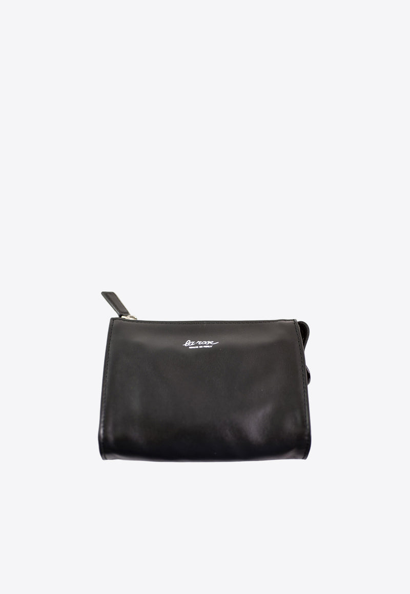 La Rose Leather Make-Up Pouch  Black 50131_12