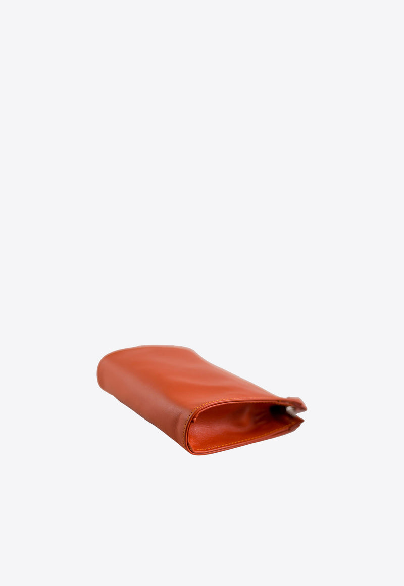 La Rose Leather Make-Up Pouch  Orange 50131_41