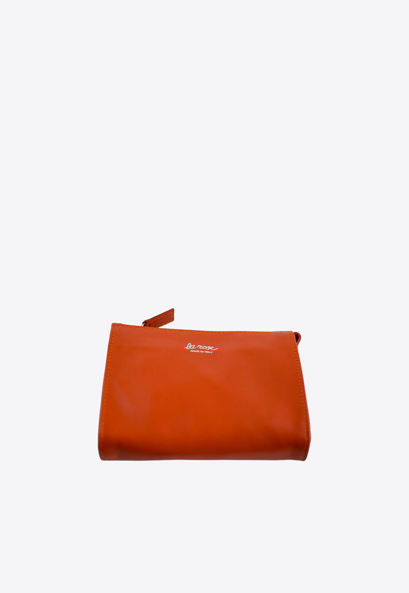 La Rose Leather Make-Up Pouch  Orange 50131_41