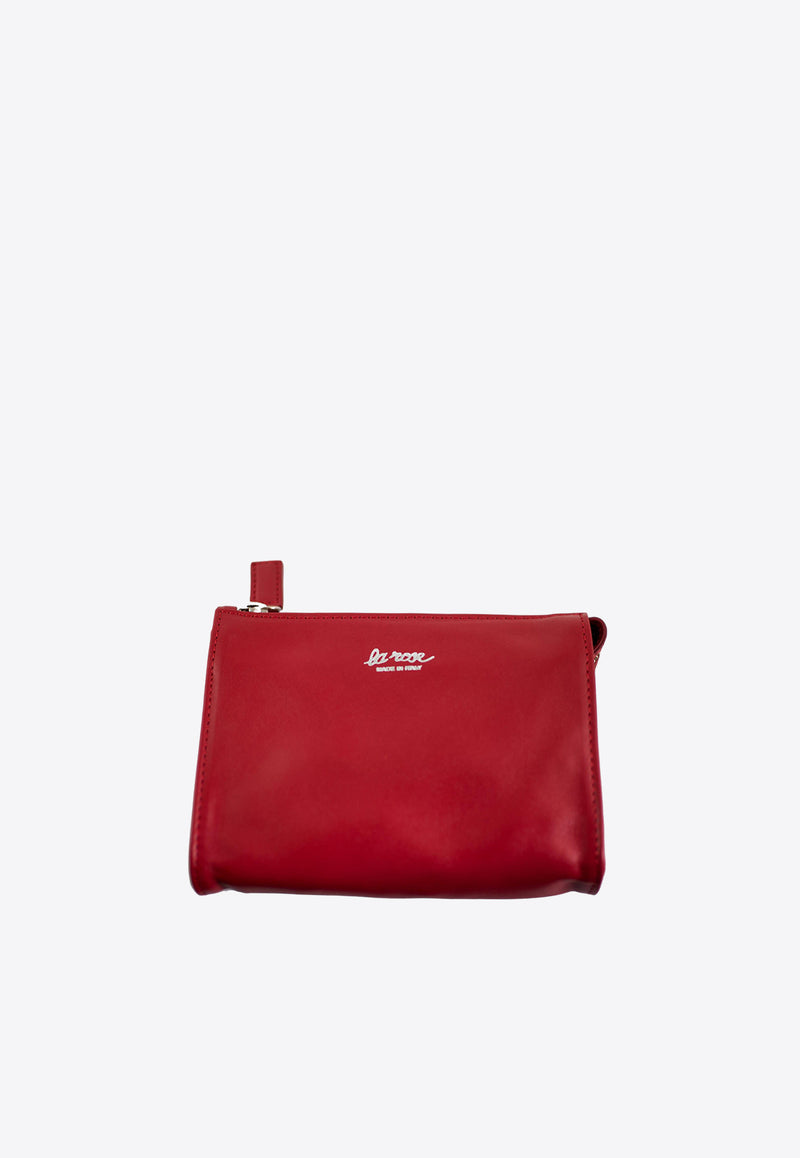 La Rose Leather Make-Up Pouch  Red 50131_47