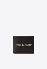 Off-White For Money Bi-Fold Wallet Black OMNC074C99LEA001_1001