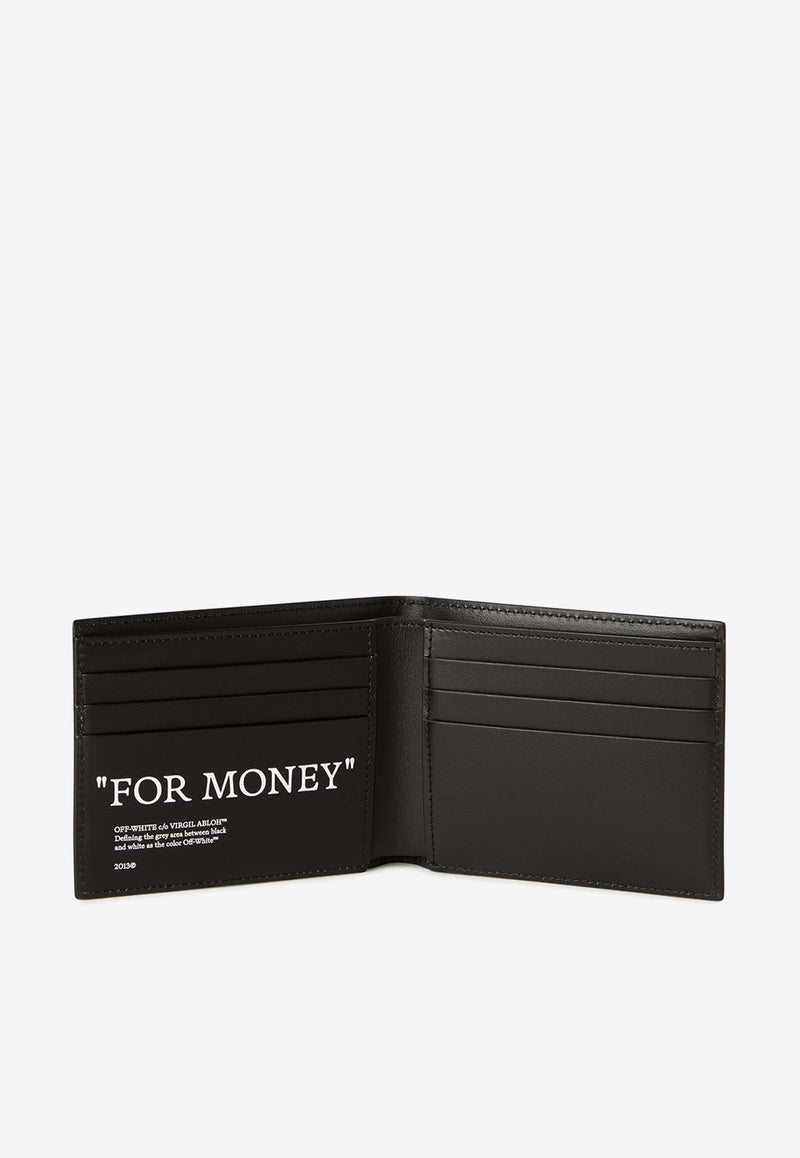 Off-White For Money Bi-Fold Wallet Black OMNC074C99LEA001_1001