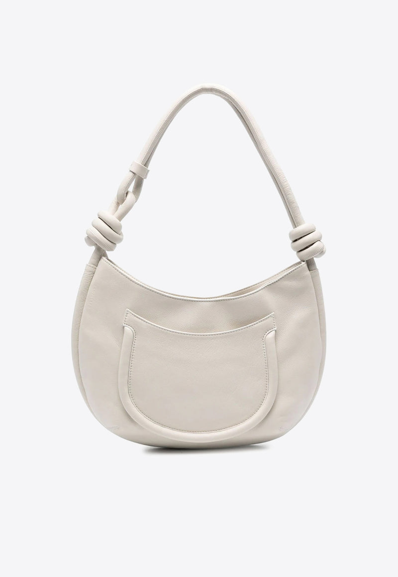 Zanellato Small Demi Piuma Shoulder Bag White 0685500660000S_Z1190