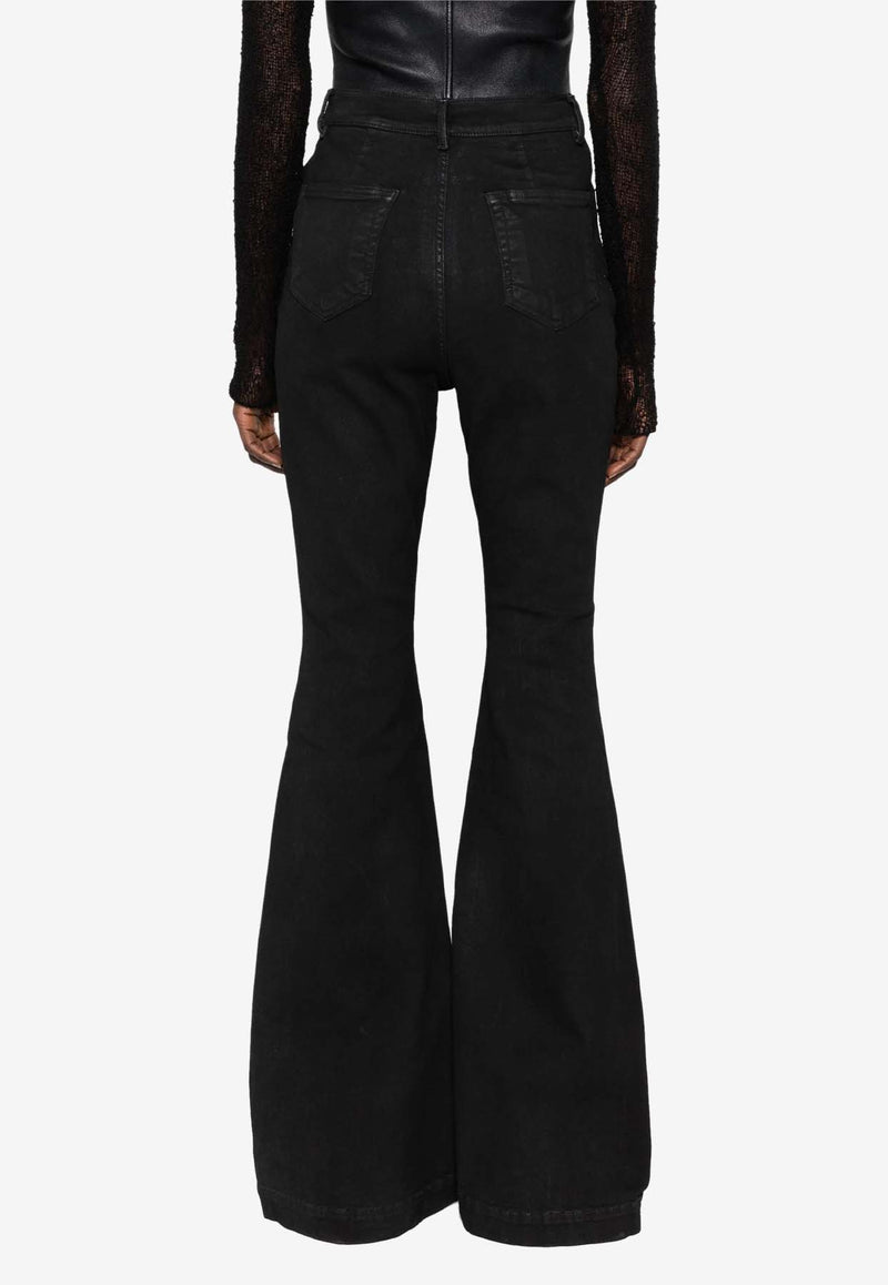 Rick Owens Bolan Bootcut Jeans Black RO01D2329SBB_09