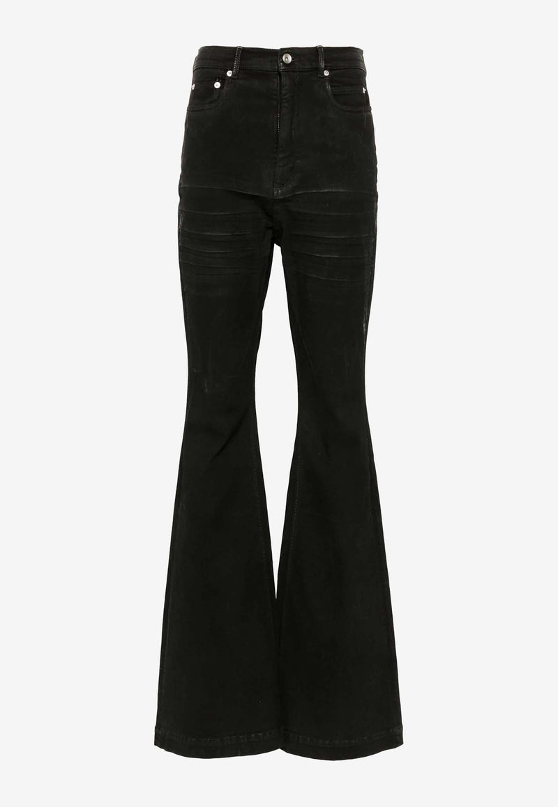 Rick Owens Bolan Bootcut Jeans Black RO01D2329SBB_09