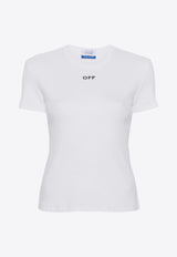 Off-White OFF Stamp Slim T-shirt White OWAA065C99JER005_0110