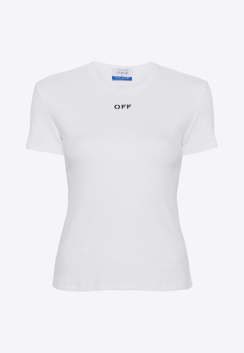 Off-White OFF Stamp Slim T-shirt White OWAA065C99JER005_0110