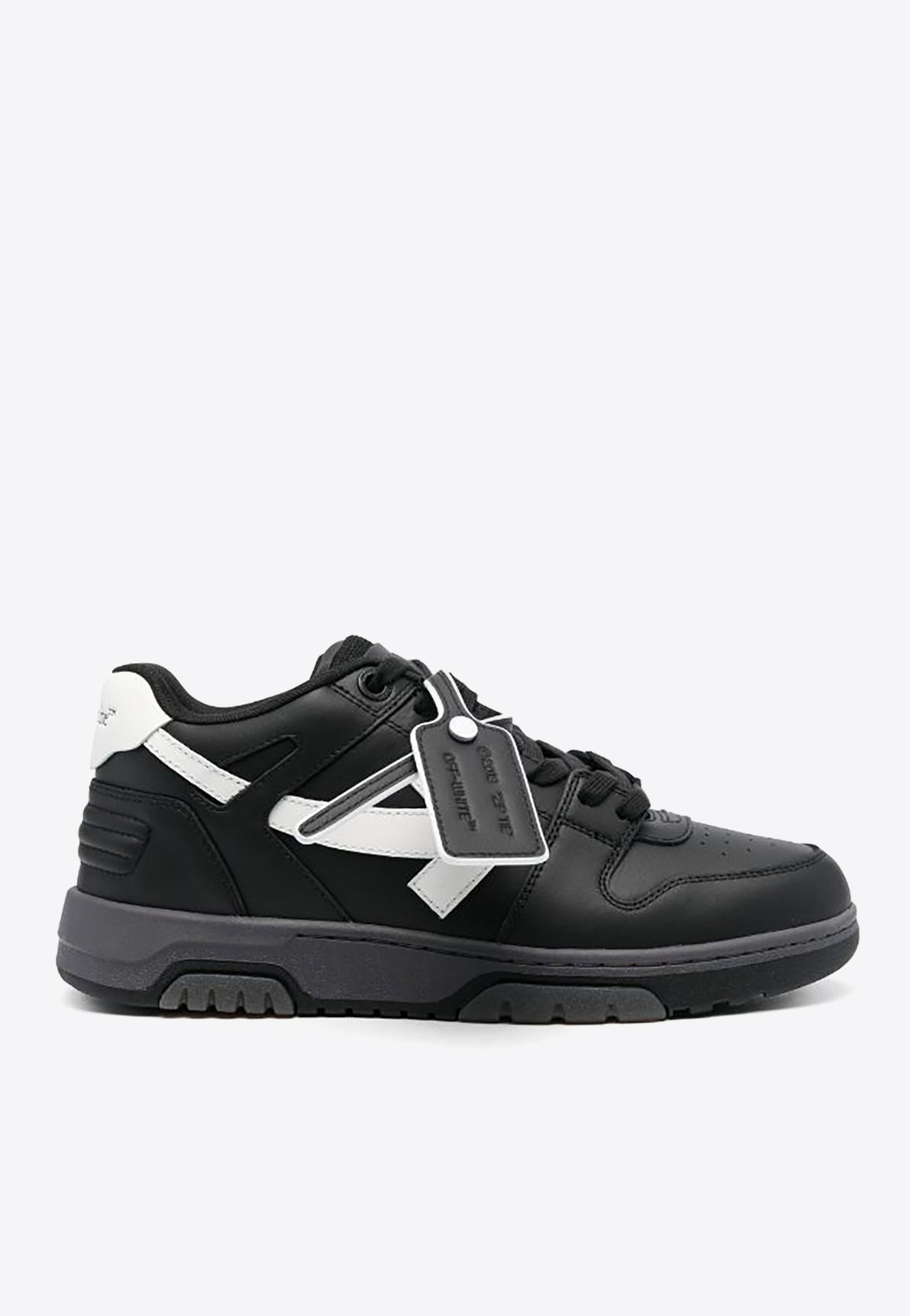 Out of Office Paneled Leather Sneakers – THAHAB KW