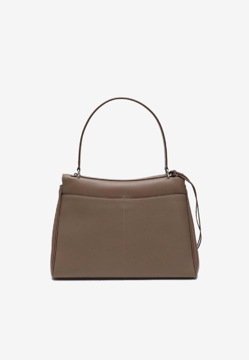 Balenciaga Medium Rodeo Calfskin Shoulder Bag Taupe 7897722AA4U/R_BALEN-2909