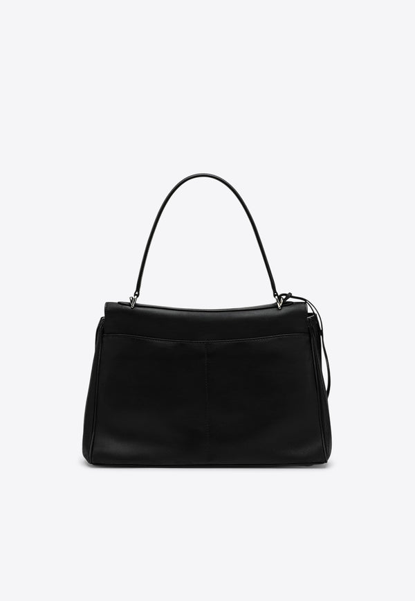 Balenciaga Medium Rodeo Calf Leather Tote Bag Black 7897722AA8U/Q_BALEN-1000