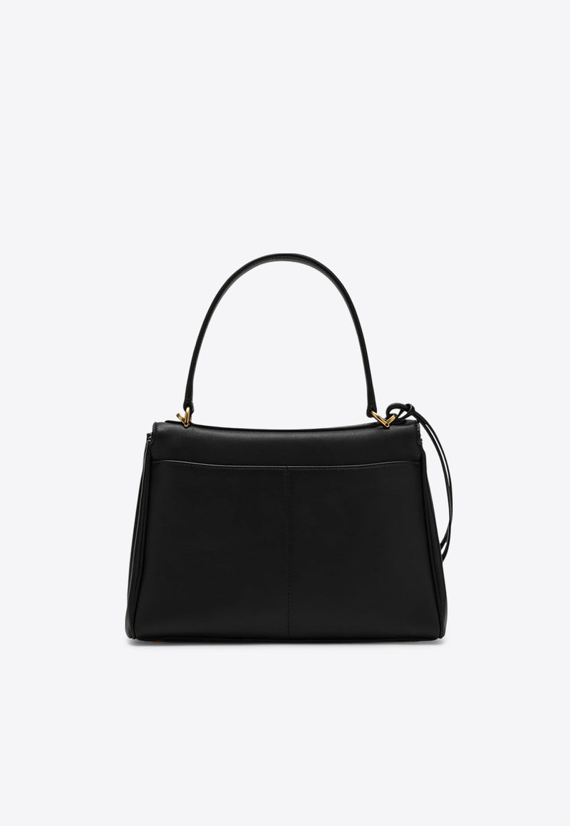 Balenciaga Small Rodeo Smooth Leather Tote Bag  Black 7897792AA4V/R_BALEN-1000
