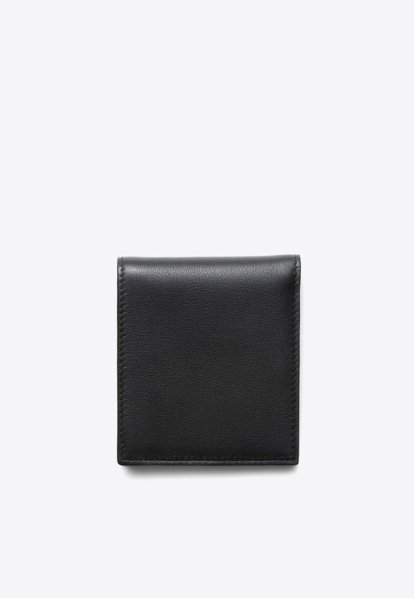 Prada Bi-Fold Logo Leather Wallet Black 2MO5132CYS_F0002