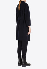 S Max Mara Arona Reversible Wool Coat Blue 2429016111600ARONA_012