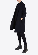 S Max Mara Arona Reversible Wool Coat Blue 2429016111600ARONA_012