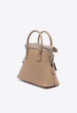 Maison Margiela 5AC Grained Leather Top Handle Bag Beige S56WG0082P4455_T2172