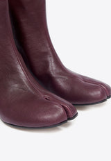 Maison Margiela Tabi Calf Leather Ankle Boots Bordeaux S58WU0273P3753_T5088