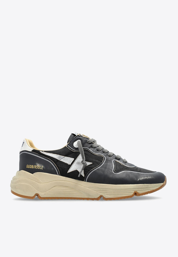 Golden Goose DB Running Sole Distressed Sneakers Navy GMF00126F006220_50870