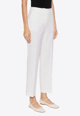 P.A.R.O.S.H Liliuxy High-Waist Tailored Pants White D231495LILIUXY23_002