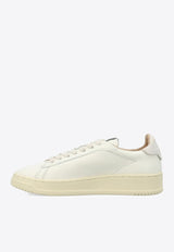 Autry Dallas Low-Top Leather Sneakers White ADLWMR_01