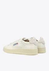 Autry Dallas Low-Top Leather Sneakers White ADLWMR_01