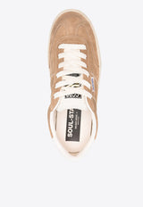 Golden Goose DB Soul-Star Suede Sneakers Brown GWF00464F005048_15522