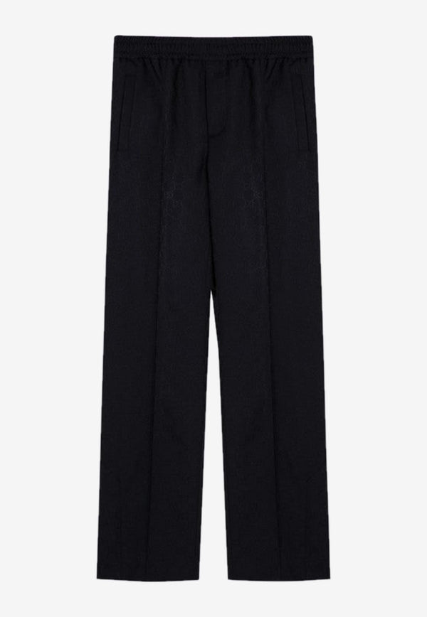 Gucci GG Jacquard Pants Blue 791166ZAORH/P_GUC-4036