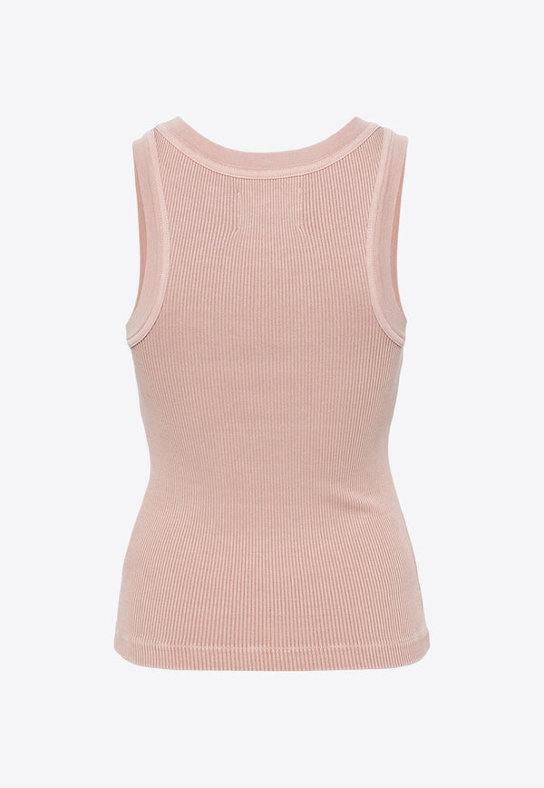 Citizens Of Humanity Isabel Ribbed Tank Top Pink 92013004_MNROS